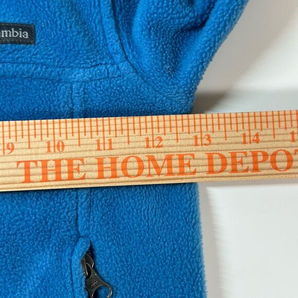 Columbia Fleece Jacket 3T Full Zip Blue Toddler Lightweight Outerwear Winter - Picture 4 of 7